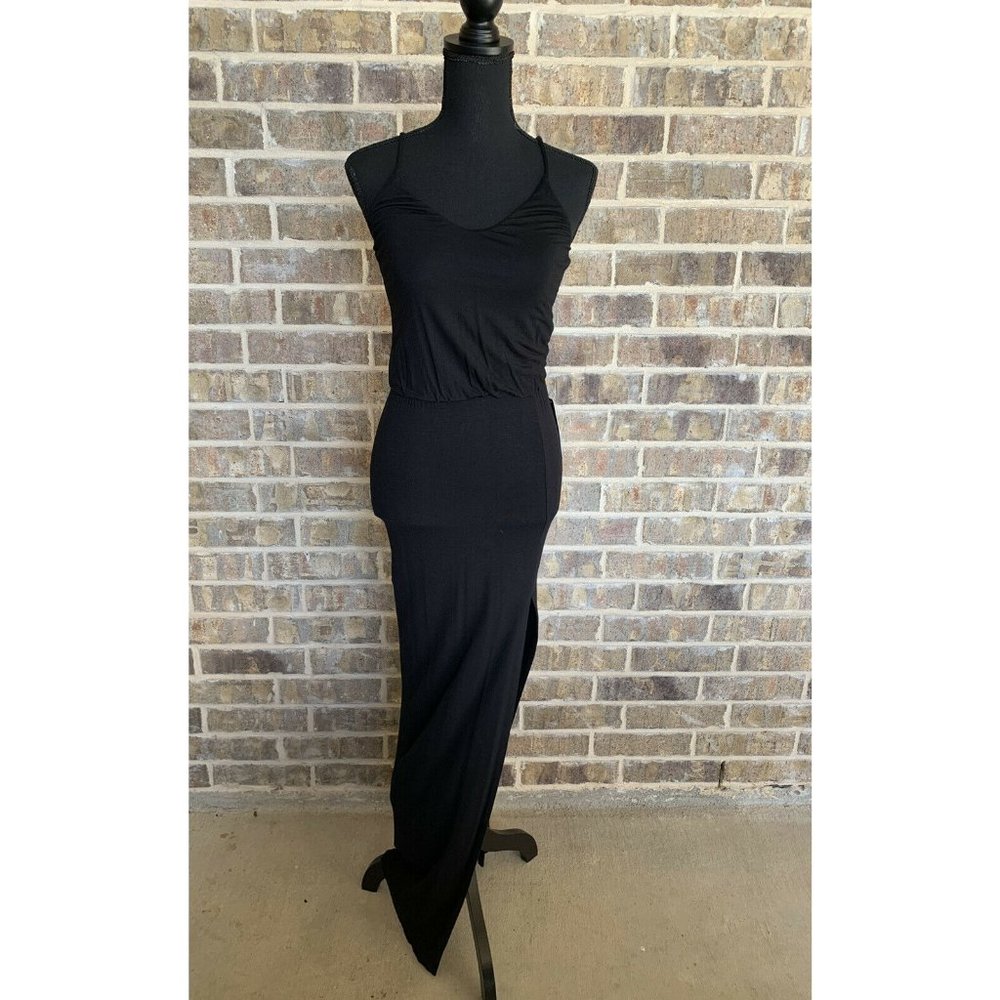 Lulu's Maxi long spaghetti strap dress new XS
